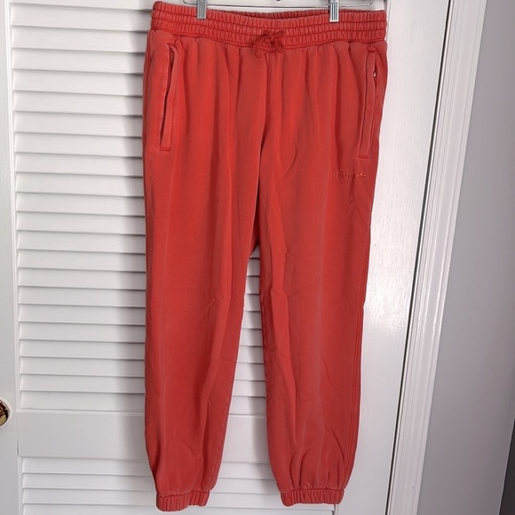 Mens Adidas Dyed Sweat Pants Jogger in Hazy Copper - Picture 2 of 5